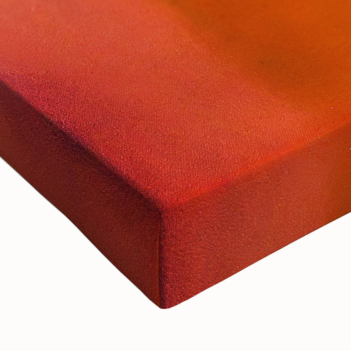 Abstract Silhouettes - Vibrant Pink & Orange Living Room Wall Art