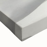 Modern Abstract Wall Art – Flowing Black, White, and Gray Lines