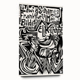 Ernst Ludwig Kirchner's Bold Typography - Expressionist Poster Art
