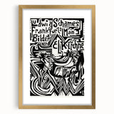 Ernst Ludwig Kirchner's Bold Typography - Expressionist Poster Art