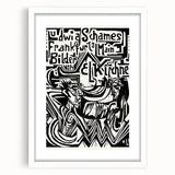 Ernst Ludwig Kirchner's Bold Typography - Expressionist Poster Art