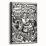 Ernst Ludwig Kirchner's Bold Typography - Expressionist Poster Art