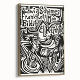 Ernst Ludwig Kirchner's Bold Typography - Expressionist Poster Art