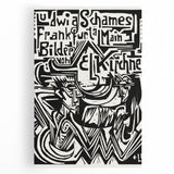 Ernst Ludwig Kirchner's Bold Typography - Expressionist Poster Art