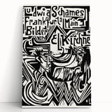 Ernst Ludwig Kirchner's Bold Typography - Expressionist Poster Art