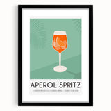 Extra large abstract art print featuring colorful, textured brush strokes on a black framed canvas.