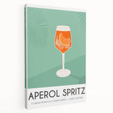 Large canvas featuring a colorful, abstract depiction of various fruits and vegetables, ideal for kitchen wall art.