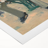 Impressionism Wall Art - Portrait of George Moore in Garden - Manet Art Print