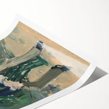 Impressionism Wall Art - Portrait of George Moore in Garden - Manet Art Print