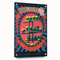 Grateful Dead Retro Wall Art - Vintage Memorial Concert Poster