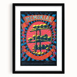 Grateful Dead Retro Wall Art - Vintage Memorial Concert Poster