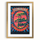 Grateful Dead Retro Wall Art - Vintage Memorial Concert Poster