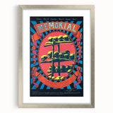Grateful Dead Retro Wall Art - Vintage Memorial Concert Poster