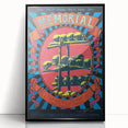 Grateful Dead Retro Wall Art - Vintage Memorial Concert Poster