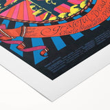 Grateful Dead Retro Wall Art - Vintage Memorial Concert Poster
