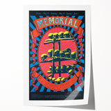 Grateful Dead Retro Wall Art - Vintage Memorial Concert Poster