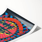 Grateful Dead Retro Wall Art - Vintage Memorial Concert Poster
