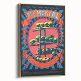 Grateful Dead Retro Wall Art - Vintage Memorial Concert Poster