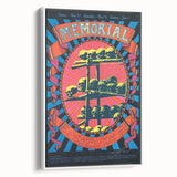 Grateful Dead Retro Wall Art - Vintage Memorial Concert Poster