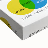 Kids Educational Wall Art - Color Mixing Chart for Learning