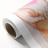 Kids Room Art Prints – Heartwarming Pet Love Illustration Wall Art