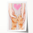 Kids Room Art Prints – Heartwarming Pet Love Illustration Wall Art