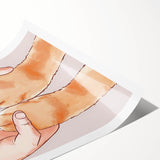 Kids Room Art Prints – Heartwarming Pet Love Illustration Wall Art