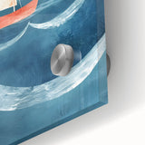 Sailboat Nursery Wall Art - Baby Room & Kids Room Decor