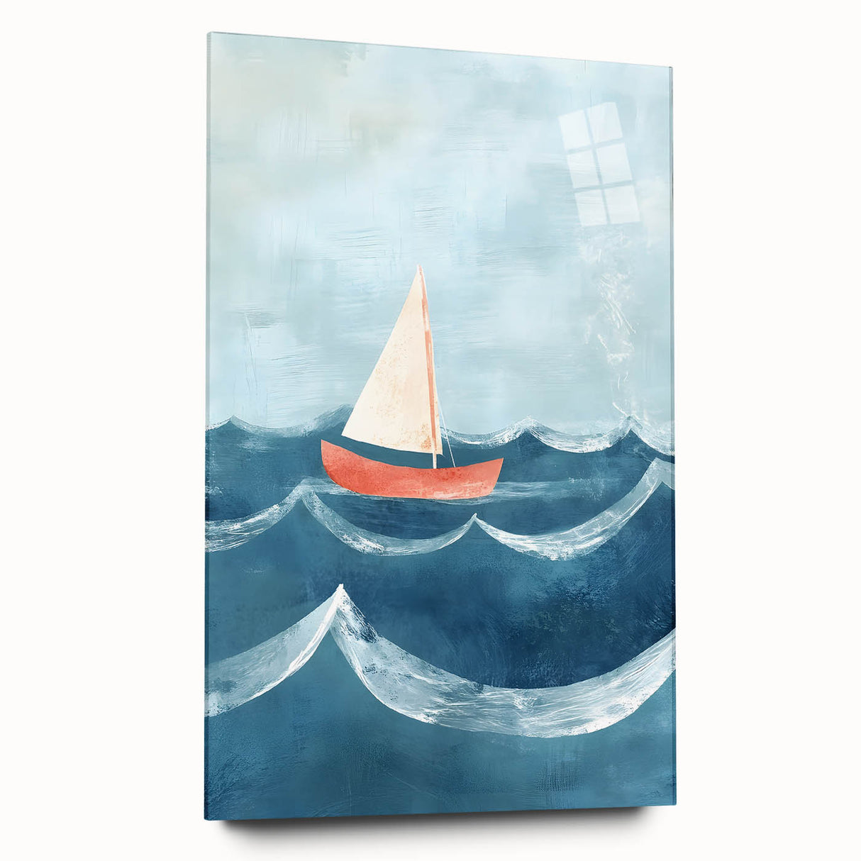Sailboat Nursery Wall Art - Baby Room & Kids Room Decor