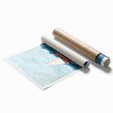 Sailboat Nursery Wall Art - Baby Room & Kids Room Decor