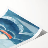 Sailboat Nursery Wall Art - Baby Room & Kids Room Decor