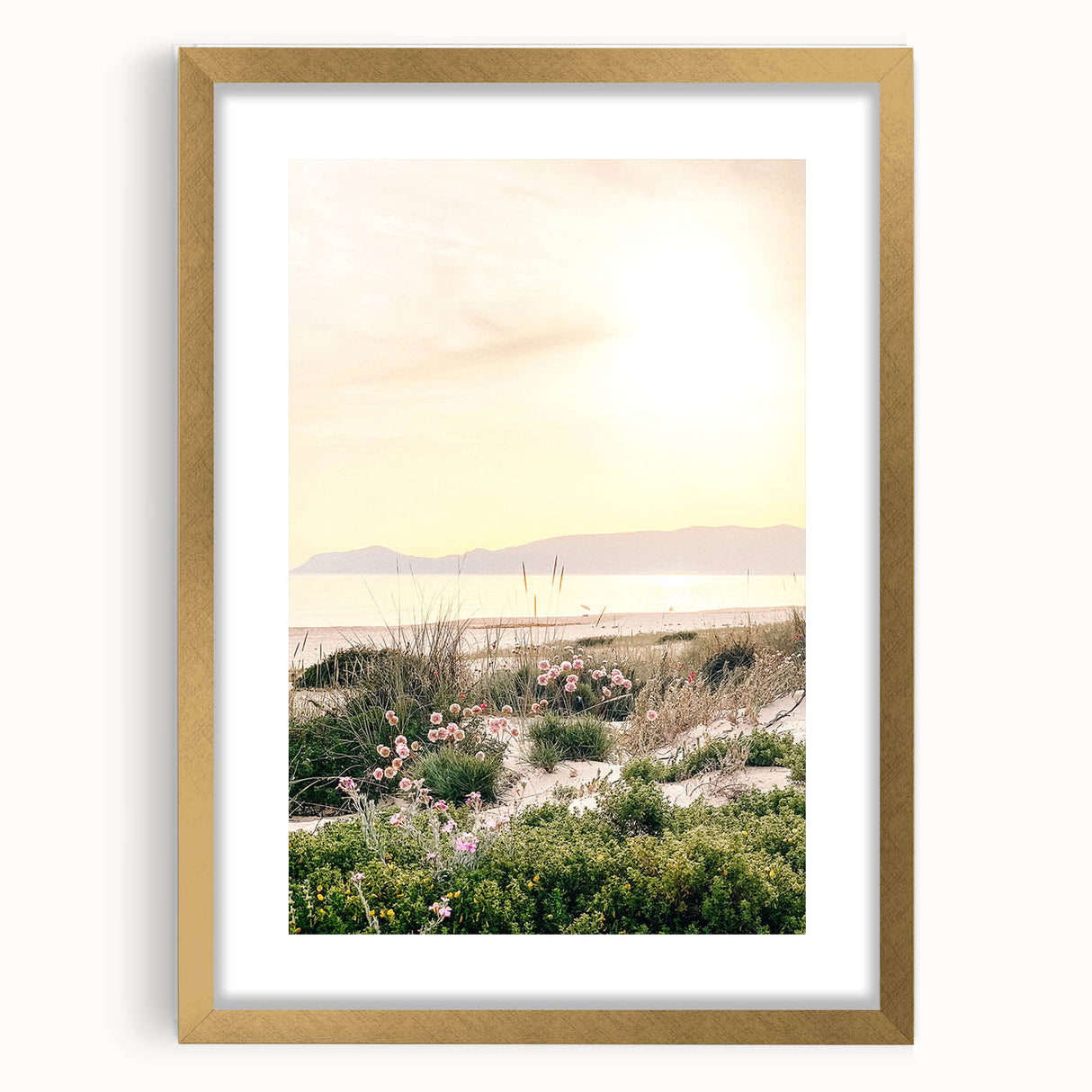 Extra large abstract art print with textured gold and white swirls on canvas, ideal for living room decor.