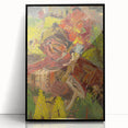 Vibrant Expressionist Lumberjack - Bold Nature-Inspired Wall Art