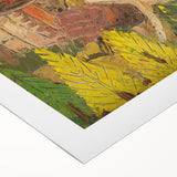 Vibrant Expressionist Lumberjack - Bold Nature-Inspired Wall Art