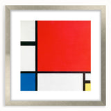 Abstract Minimalist Art - Modern Wall Art with Bold Geometric Design