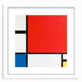 Abstract Minimalist Art - Modern Wall Art with Bold Geometric Design