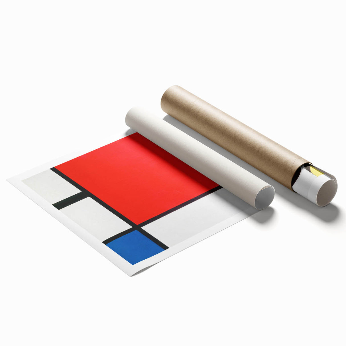 Abstract Minimalist Art - Modern Wall Art with Bold Geometric Design