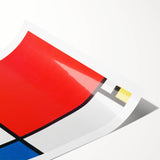 Abstract Minimalist Art - Modern Wall Art with Bold Geometric Design