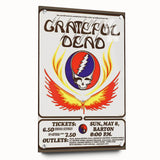 Grateful Dead Retro Wall Art - Vintage Barton Hall 1977 Poster