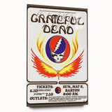 Grateful Dead Retro Wall Art - Vintage Barton Hall 1977 Poster