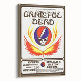 Grateful Dead Retro Wall Art - Vintage Barton Hall 1977 Poster