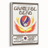 Grateful Dead Retro Wall Art - Vintage Barton Hall 1977 Poster