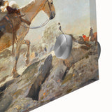 Realism Art Prints - The Bridle Path by Winslow Homer Mountain Scene Canvas