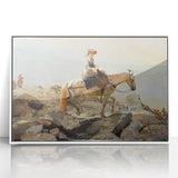 Realism Art Prints - The Bridle Path by Winslow Homer Mountain Scene Canvas