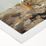 Realism Art Prints - The Bridle Path by Winslow Homer Mountain Scene Canvas