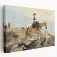Realism Art Prints - The Bridle Path by Winslow Homer Mountain Scene Canvas