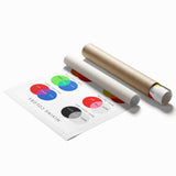 Children's Learning Art Prints - Fun Color Mixing Chart