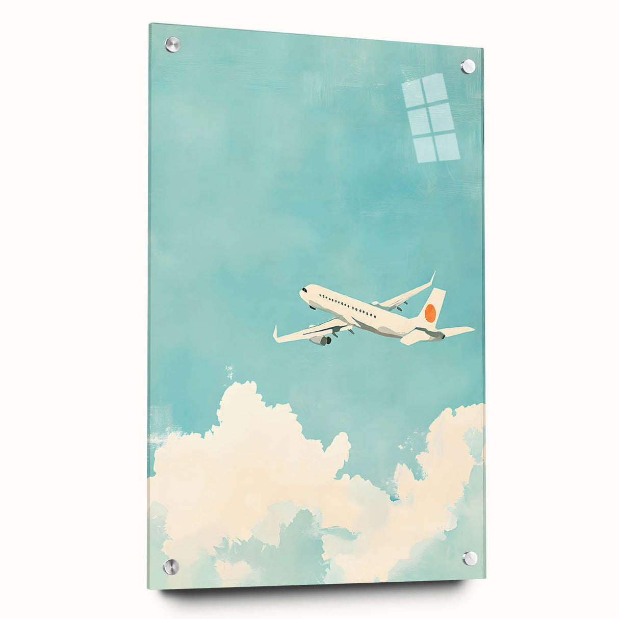 Airplane Nursery Wall Art - Baby Room & Kids Room Decor