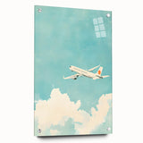 Airplane Nursery Wall Art - Baby Room & Kids Room Decor