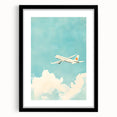 Airplane Nursery Wall Art - Baby Room & Kids Room Decor